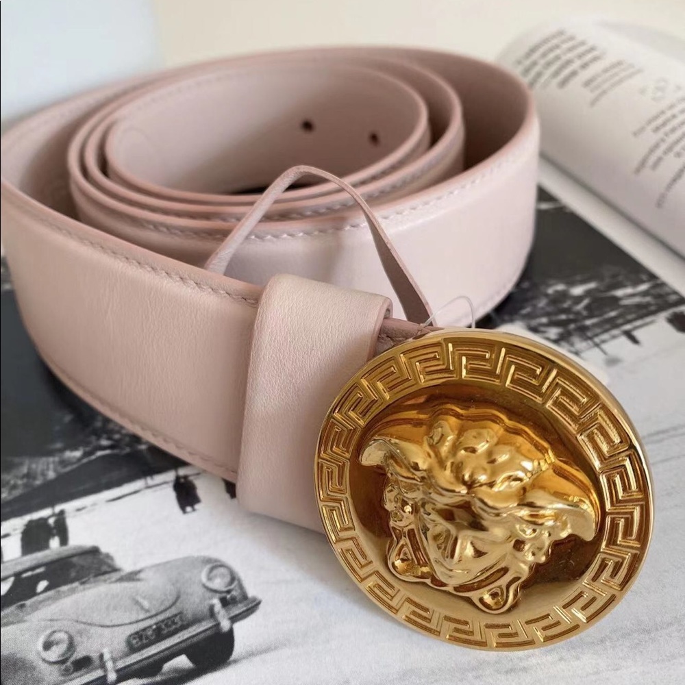 New Versace belt pink size95